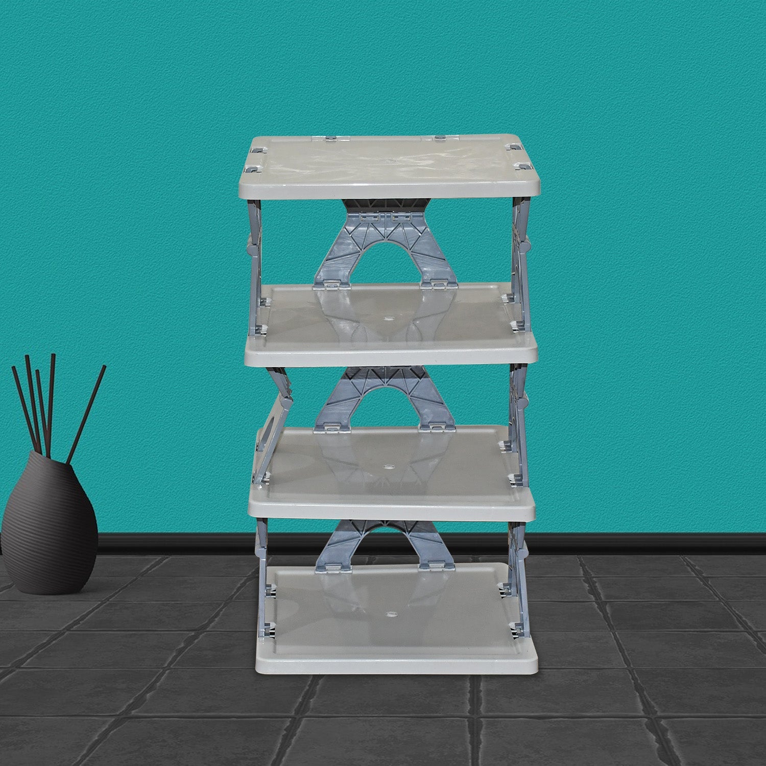 SMART SHOE RACK, SHOES STAND MULTIFUNCTIONAL ENTRYWAY FOLDABLE & COLLAPSIBLE DOOR SHOE RACK FREE STANDING HEAVY DUTY PLASTIC SHOE SHELF STORAGE ORGANIZER NARROW FOOTWEAR HOME (1 PC, 4 LAYER, 6 LAYER, 8 LAYER) SMART SHOE RACK, SHOES STAND MULTIFUNCTIONAL ENTRYWAY FOLDABLE & COLLAPSIBLE DOOR SHOE RACK FREE STANDING HEAVY DUTY PLASTIC SHOE SHELF STORAGE ORGANIZER NARROW FOOTWEAR HOME (1 PC, 4 LAYER, 6 LAYER, 8 LAYER)